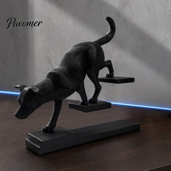 Modern Minimalist Home Decoration 3D Printed Cat Dog Figurine, Stair Animal Sculpture, Stable Decorative Ladder Decor Cat/Dog Shape Stepping Artistic