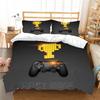 Gamepad Printing Bedding Sets Comforter Duvet Cover Bedroom Bed Set Pillowcase Microfiber Bedding Suit Comfortable