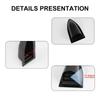 ABS Boat Ventilation Cover Leak Proof Tilted Structure Efficient Airflows Protections Against Rain Splashes