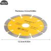 1/2/4Pcs Diamond 125MM Diamond Disc Saw Blades Cutting Blade Disk For Angle Grinder Cutting Marble Ceramic Granite Concrete Wood