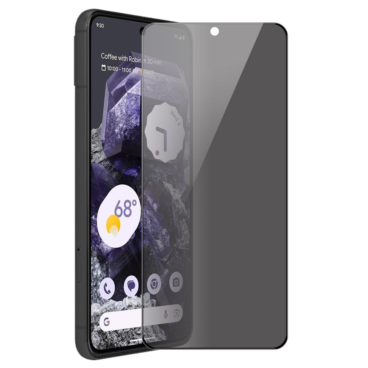 

ENKAY HAT PRINCE for Google Pixel 8 Anti-glare Screen Protector Shatterproof 28-degree Privacy Tempered Glass Film Type A