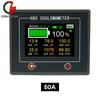H80c Rv Car Battery Capacity Tester 3.5inch Touch Color Screen Bidirectional Current Detection Coulomb Meter DC 10-100V 50A 400A