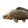 Massief messing visbeeldjes miniatuur dierenbeeldhouwwerk standbeeld voor woonkamer huisdecoratie collectie