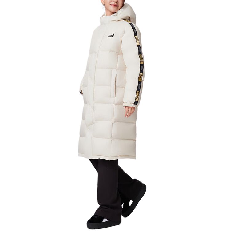 Puma Winddichte Wasserabweisende Lange Daunen-Sportjacke Unisex-Jacken 635856-87