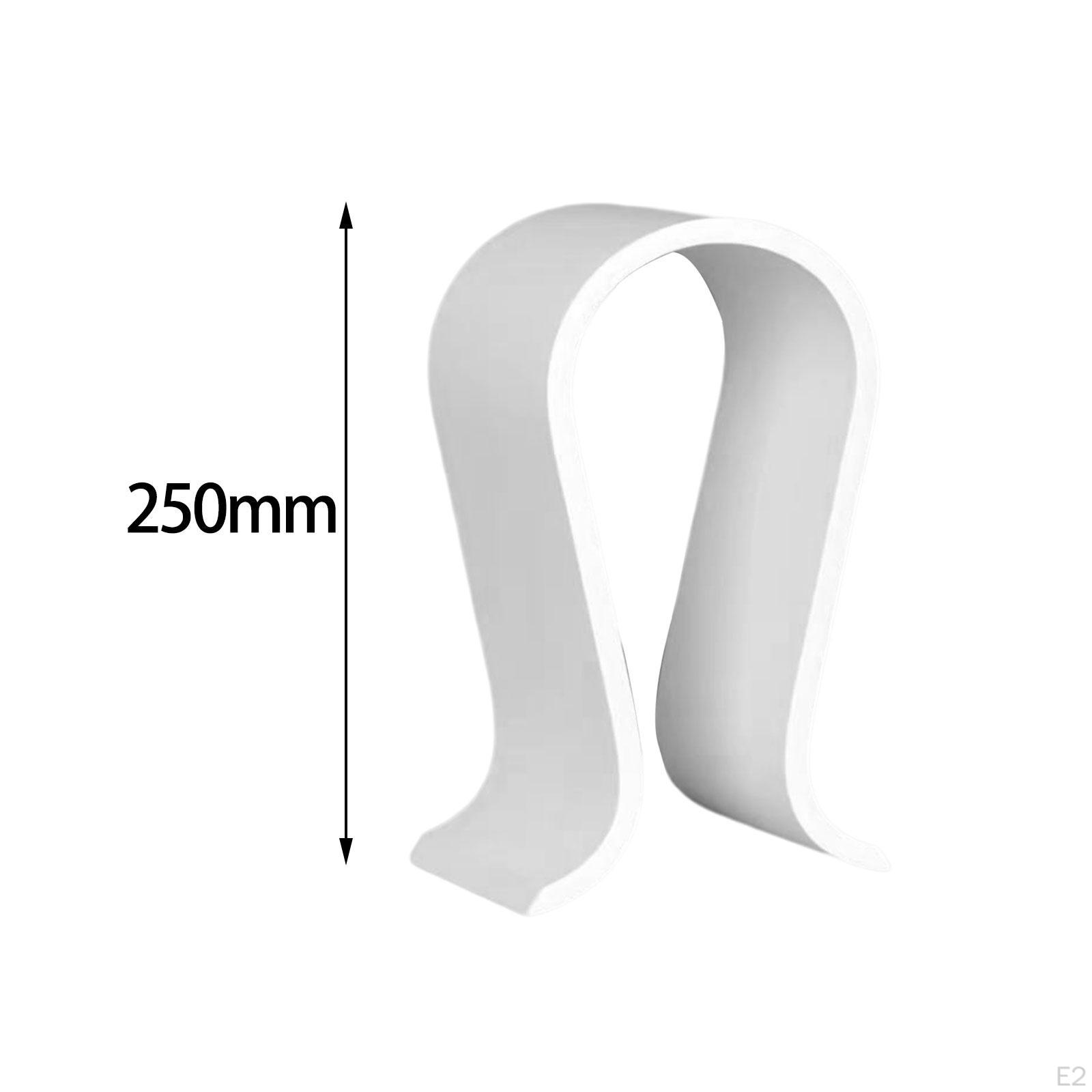 Элегантная деревянная подставка для наушников для организации рабочего стола Black — фото 3