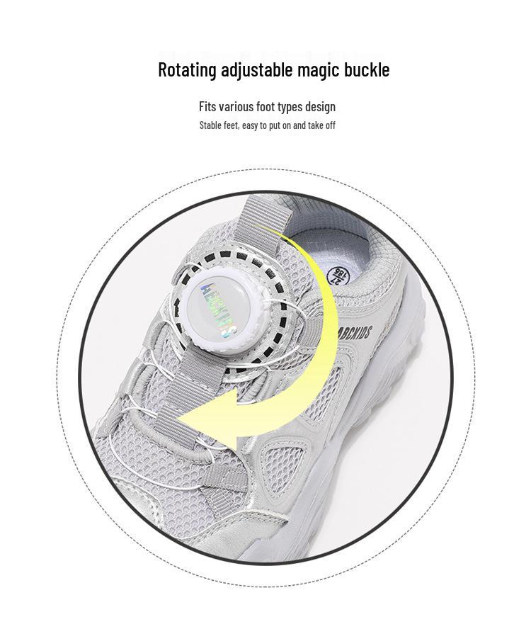 ABCkids Girls' Versatile Casual Sports Shoes - Fashionable & Breathable