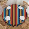Mexikanisches Serape Bunte Geometrische Streifen Runde Tischdecken 60 Zoll Cinco De Mayo Tischabdeckungen für Partys Tischdecke