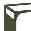 Firewood Rack Olive Green 90 x 28 x 90 cm Cold Rolled Steel