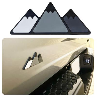 High-performance Grille Badge Emblems Decoration Accessories Car Vehicles Label Easy Installation for TACOMA- 4RUNNER-