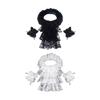Colonial Tiered Ruffle Lace Jabot Collar and Cuffs Set Pirate Costume Accessory for Women Men Victorian Colonial Costume