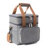 Picnic Cooler Bags Thermal Lunch Box Bag Double Layer Outdoor Camping Food Drink Ice Insulated Case Travel Storage Bags