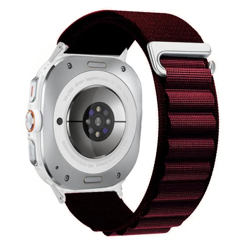 Alpine Loop Strap For Samsung Galaxy Watch 8 Ultra 47mm Band Sport Bracelet Nylon Watchband For Samsung Galaxy Ultra 2026 Belt