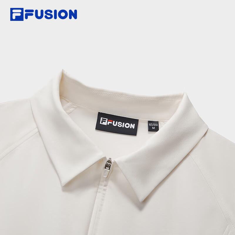 FILA FUSION Women's Woven Short Sleeve Polo Shirt