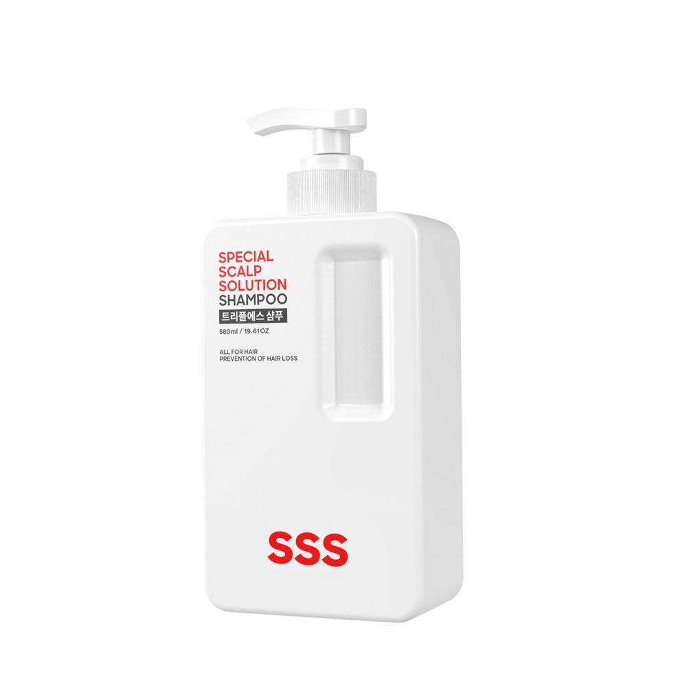 Triple S Mildly Acidic Hair Loss Shampoo 580ml 1 Pcs