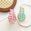 Checkerboard Pattern Geometric Hair Accessories For Women Retro Contrast Color Chic Styling Tools Grid Decorative Headwear
