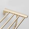 60cm Stainless Steel Bathroom Towel Rack with Shelf