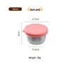 Reusable Sauce Cup with Macaron Lid - 304 Stainless Steel, 40/50/70ML, Portable Dipping or Seasoning Dish.