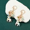 Horse Keychain with Rainbow Finish for Automobile Key Enhancement Bag Decoration and Personalize Styles