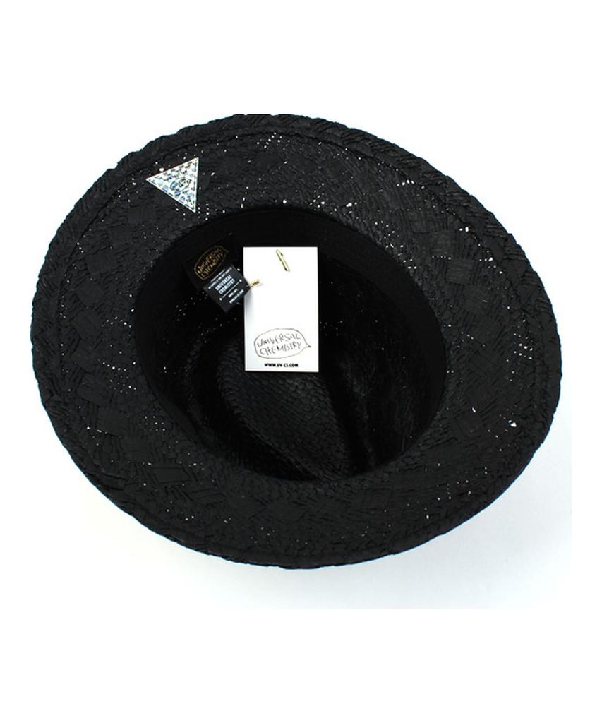 Yunibeosyeolkemiseuteuli Modern Black Panama Hat Bk Panama Hat
