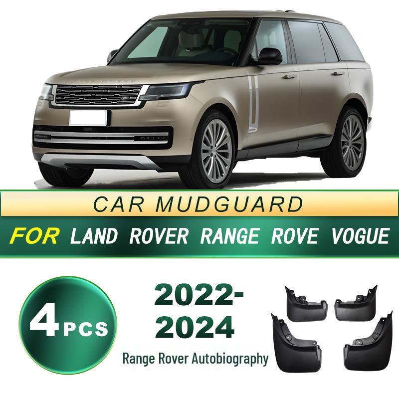 Fits 22-24 Land Rover Range Rover Autobiography: Soft Rubber Mud Flaps Tire Splash Guards.