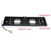 European Automobiles Number License Plate Frame with Rearview Reverse Backup Camera LED