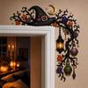 Halloween Wooden Door Corner Decoration for Home