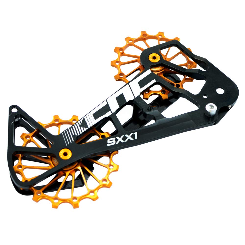 KCNC SXX1 MTB Bicycle Oversized Pulley Wheel Cage OSPW For SRAM SK2103 Eagle, Gold, KOT39-003,