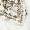 180*85Cm New Silk Satin Printed Long Scarf For Spring Elegant Floral Design Women’S Headscarf & Scarf And Shawl