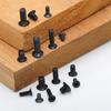 Instalación Eficiente Con Diseño Autoperforante Tornillos de Acero al Carbono Caja Organizada Kit Tornillos de Acero al Carbono Negros