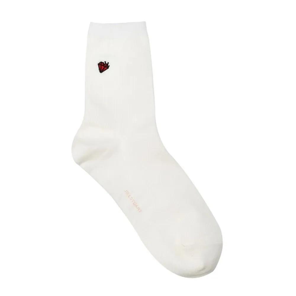 [26FW] Women's Petit Diamond Embroidered Mid-calf Socks 4-Piece Set JASS6F004I2