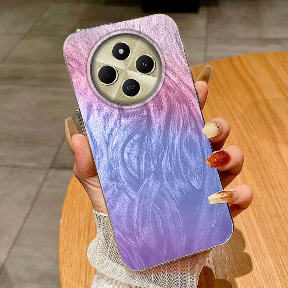 Gradient Colorful Butterfly For Xiaomi Redmi A5 A3 A3X A4 13C 14C Poco X7 Pro C71 C61 Phone Cases Clear Cover Soft Phone Case Funda Back Shell Bumper