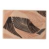 American retro high-end home floor mat, door blanket, porch foot pad, silk ring, dirt-resistant, washable and cutting carpet