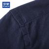 ROMON Men's Summer Linen Blend Short Sleeve Casual Shirt
