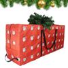 Oxford Cloth Christmas Storage Bag Dustproof Quilt Clothes Organizer  Easy Carrying and Transport