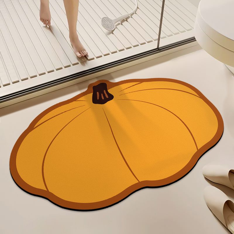 Bathroom Floor Mat Soft Diatom Mud Absorbent Mat Toilet Door Non-slip Mat Household Toilet Quick Drying Foot Mat Carpet
