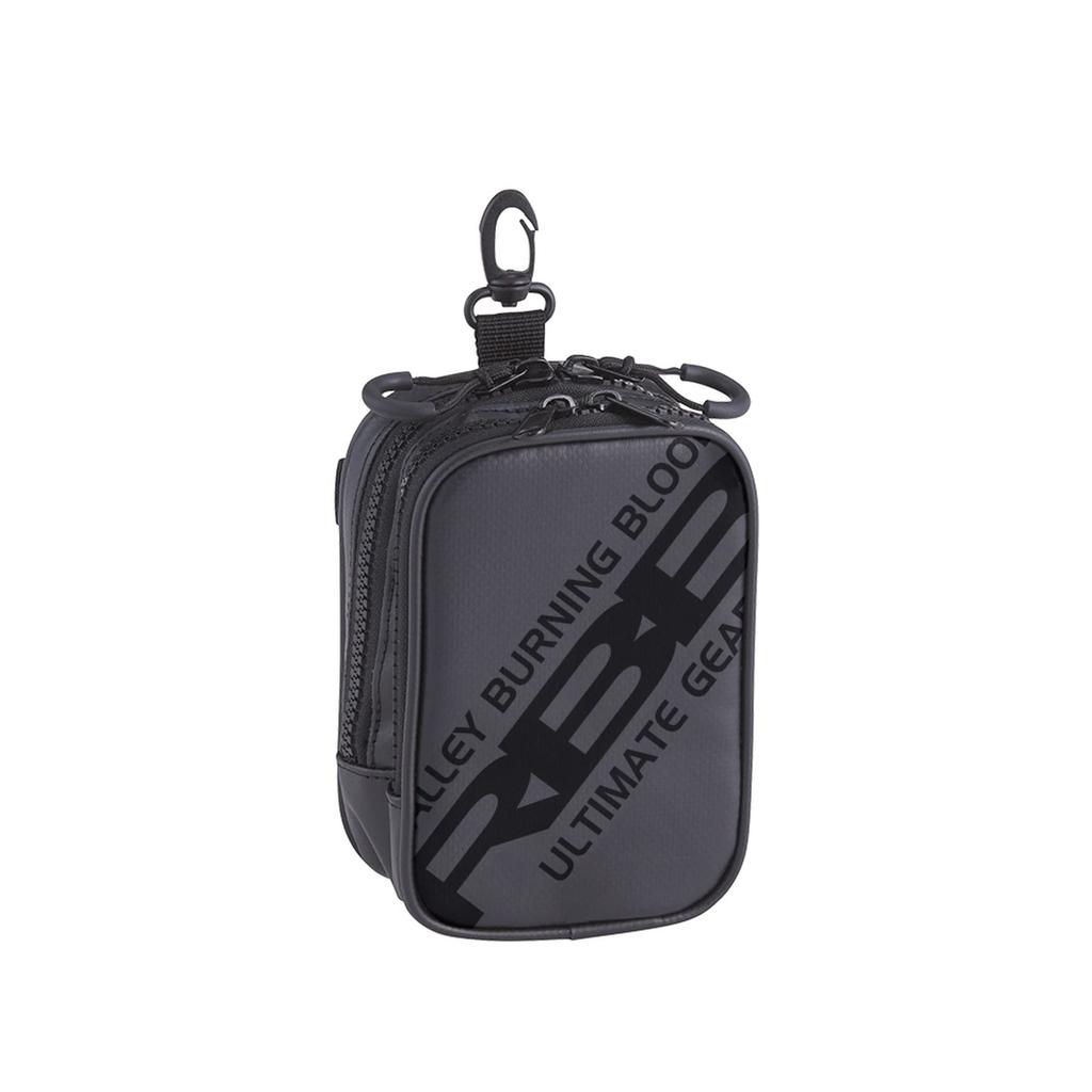 Pouch RBB Double Pocket Pouch 7639 Black [SOSHIN]