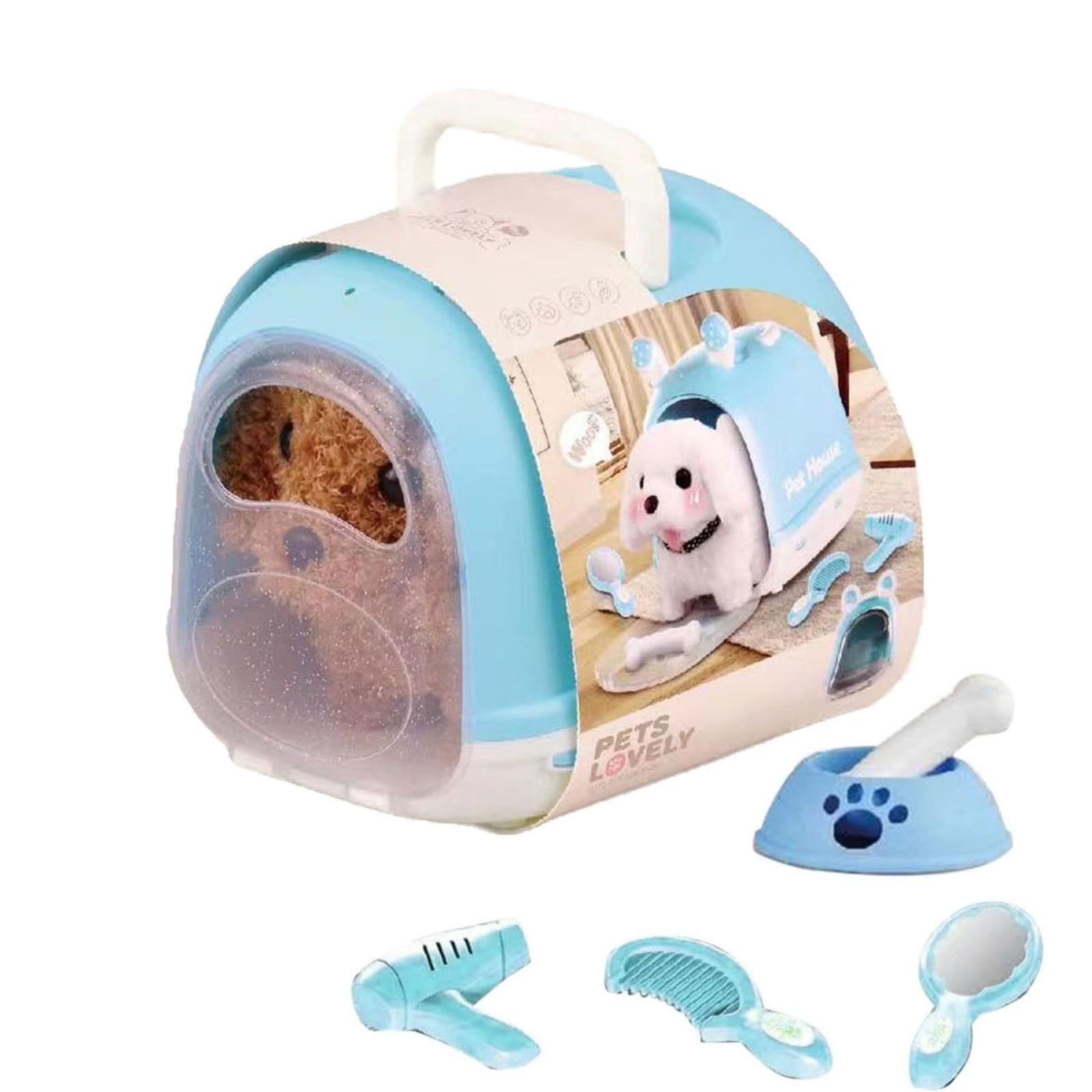 

Робот-щенок Мой реалистичный робот-щенок Робот-щенок, который похож на настоящего щенка Игрушечные собаки, которые ходят и похожи на настоящего щенка One Size