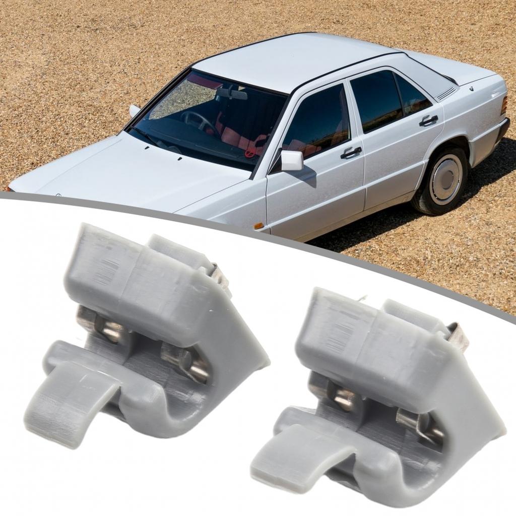Clear Vision while Driving with For Mercedes Sun Visor Clip Holders