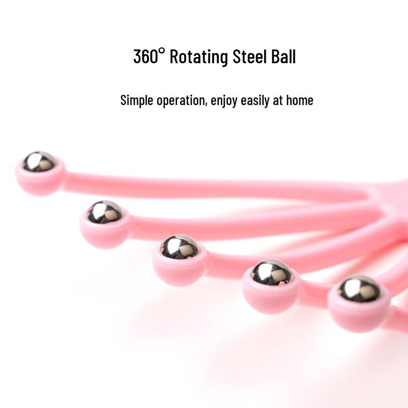 Five-Claw Scalp Massager Roller Ball: Soul-Refreshing Stress Relief Head Scratching Comb