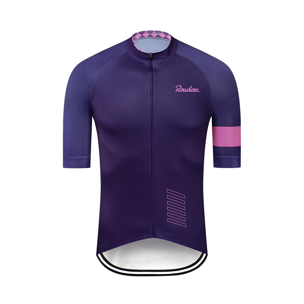 2025 Conjunto de Ciclismo Raudax Hombre Maillot de Ciclismo Manga Corta Kit de Ropa de Ciclismo para Bicicleta Ropa para Bicicleta de Montaña Mtb Maillot de Triatlón Ciclismo
