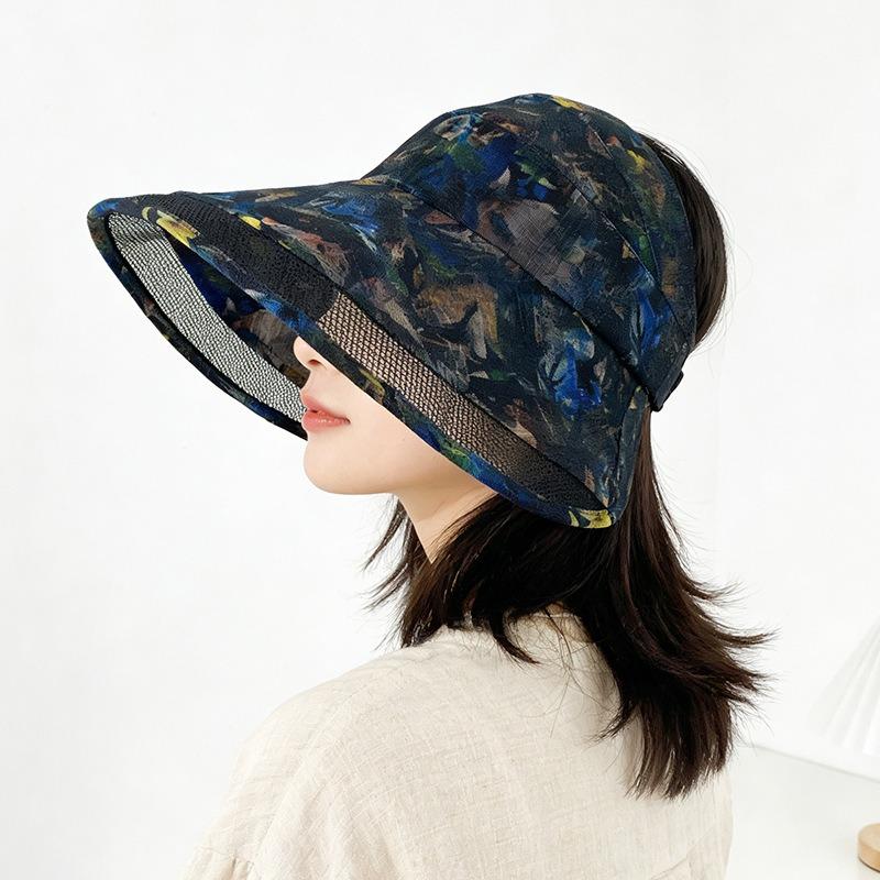 Women S Wide Brim Sun Hat Uv Protection Breathable Outdoor Travel Cap