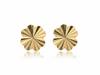 Gold Earrings for Women 375 with Clover Stylish Elegant