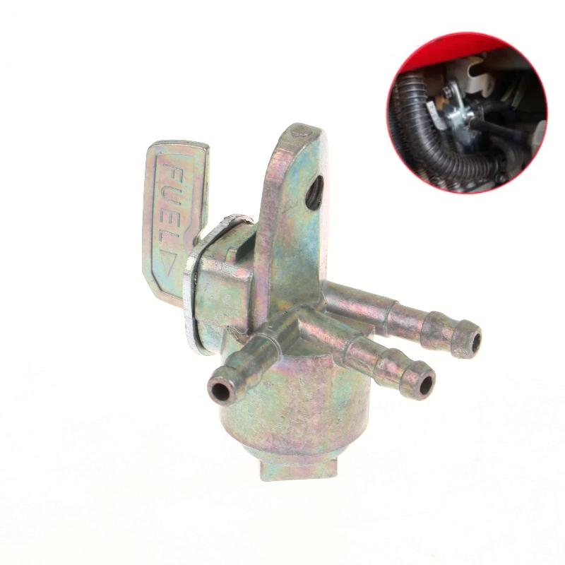 3 Portlu Gaz Yakıt Vanası Anahtarı Musluk Yakıt Musluğu İçin Ymh Motosiklet Kir Bisikleti Atv Aksesuarları