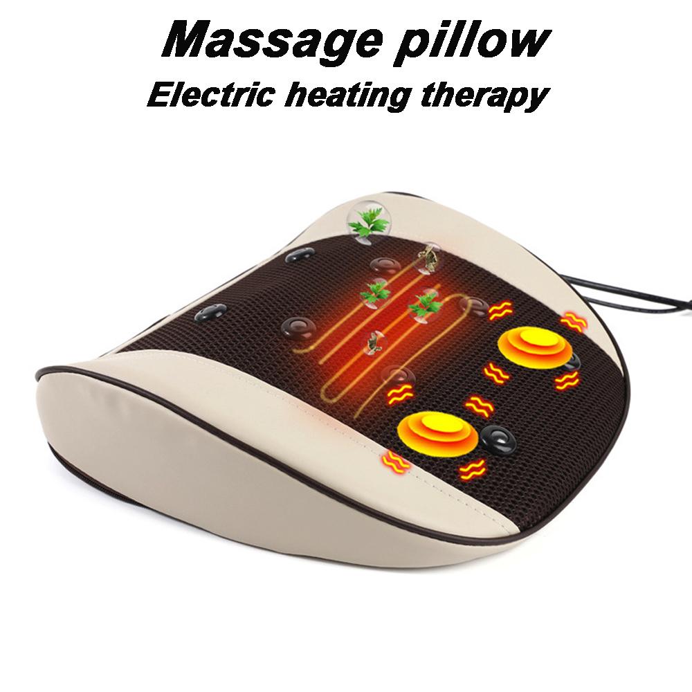 

Моксибустионный массажер для спины Акупунктурный массажер для спины Обезболивающая поясничная массажная подушка для талии и тела Нагревательный расслабляющий инструмент Физиотерапевтический инструмент AU