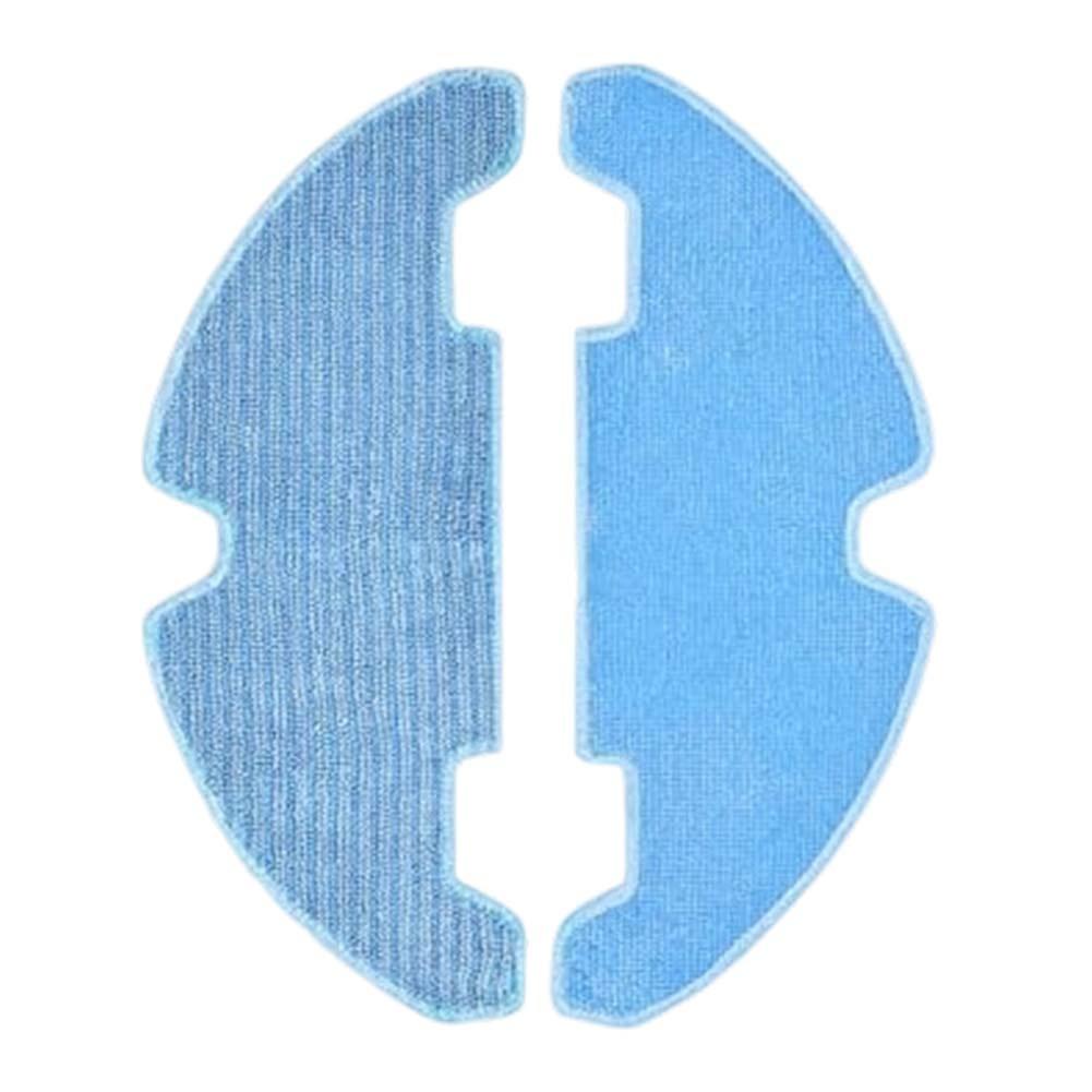 Mop Cloths And Side Brushes Kit For Lefant M330 Pro Vacuum Cleaner, Replacement Accessories With Nylon Bristles And Microfiber