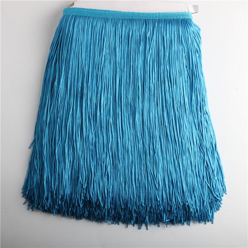Encryption Thickened 30Cm Wide Polyester Row Beard Latin Dance Fringed Lace Dance Clothing Accessories