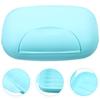 Portable Soap Dish Box Container with Lock for Travel Camping Leak Proof Holder Case Compact PP Plastic soap box soap