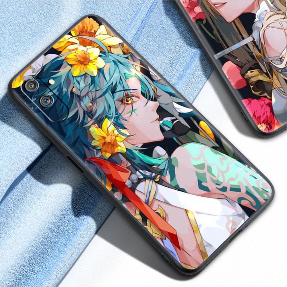 Genshin Impact Case For Realme 8 C21y GT Neo 2 3 8i C21 7 C11 6 C12 C35 C3 GT 9 Pro C12 Silicone TPU Phone Cover