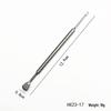 Stainless Steel Double-Headed Cuticle Pusher and Nail Scraper Tool
