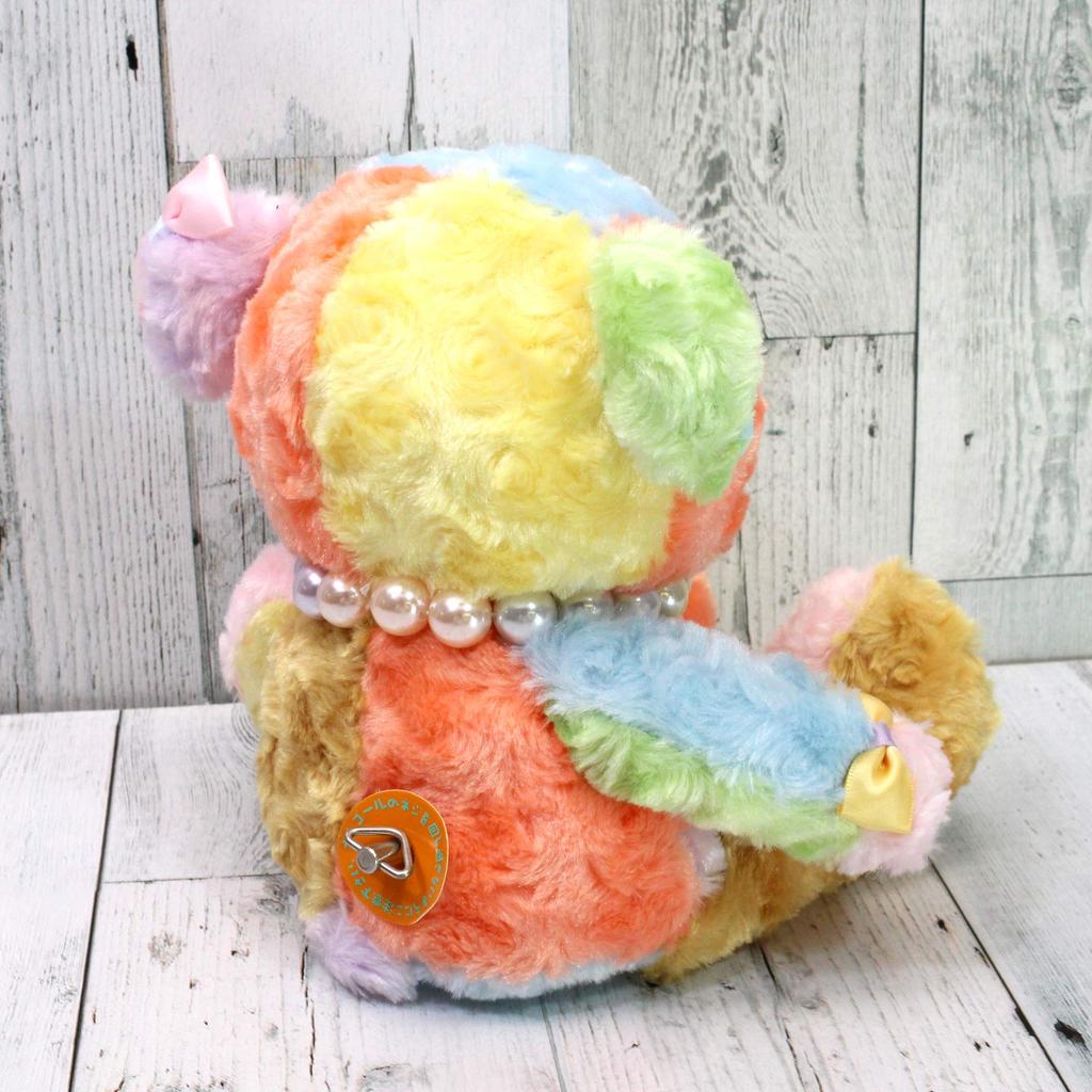 Take Off KAWAII Bear Pastel Plush Toy Music Box M